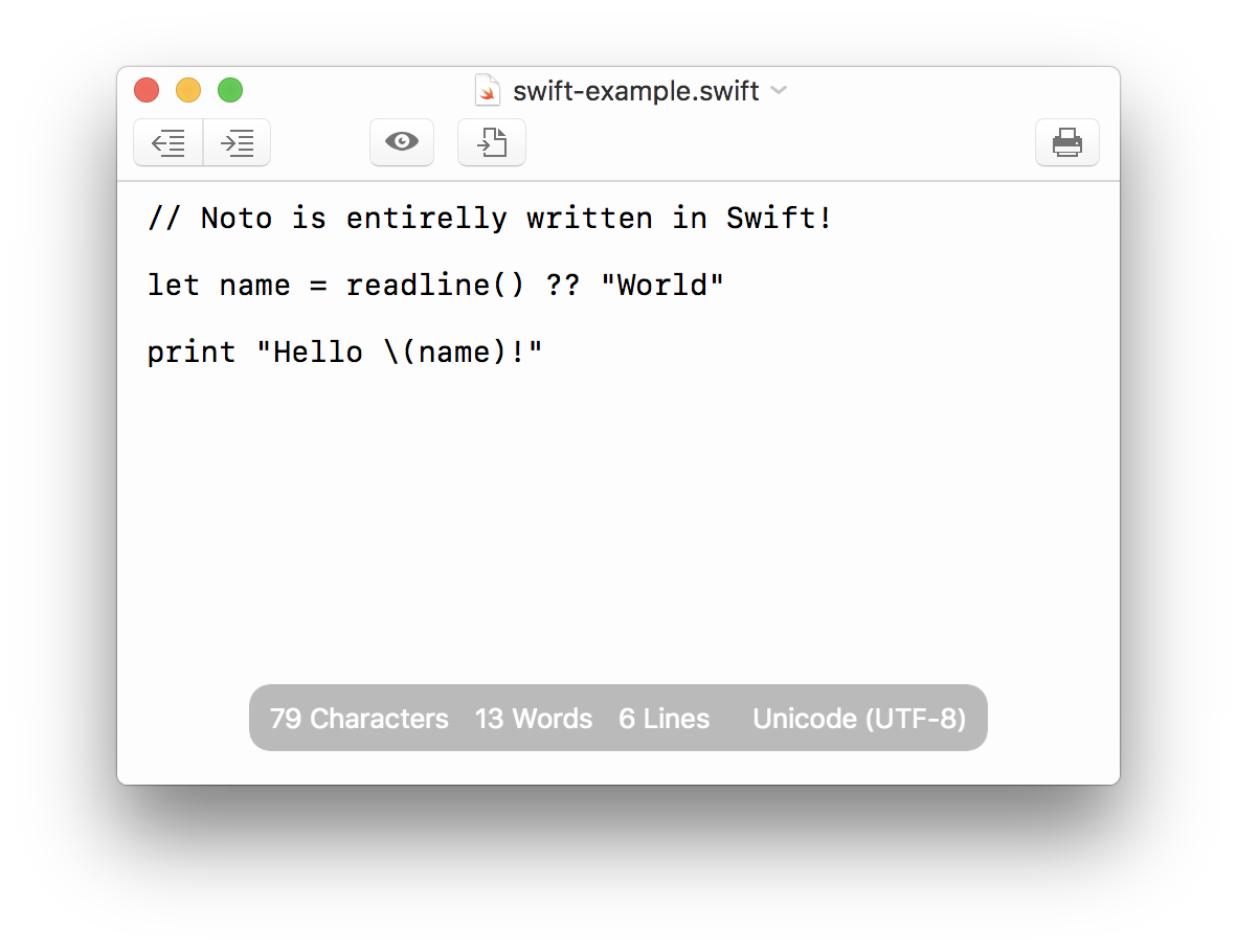 text editor for mac os